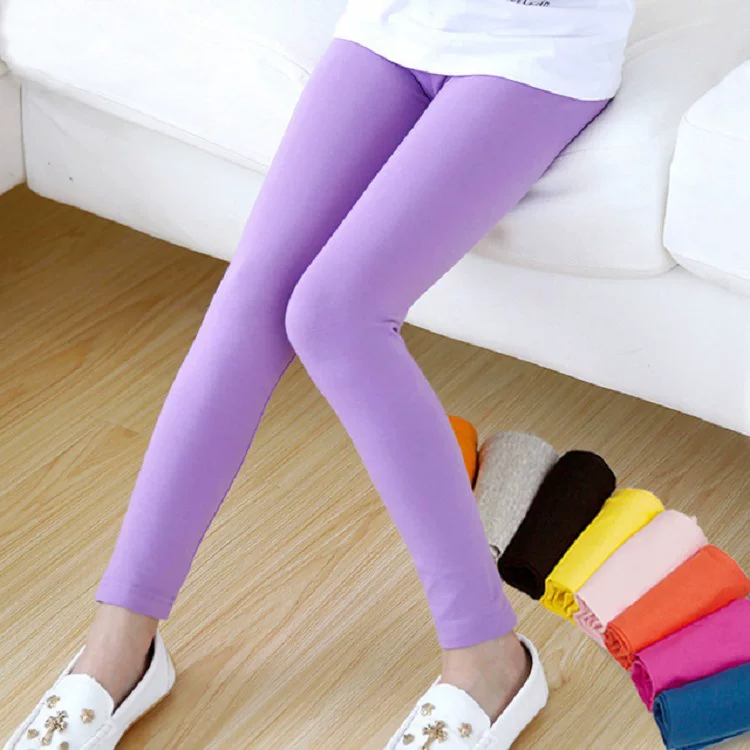 Летние детские эластичные leggings, брюки, корейский стиль