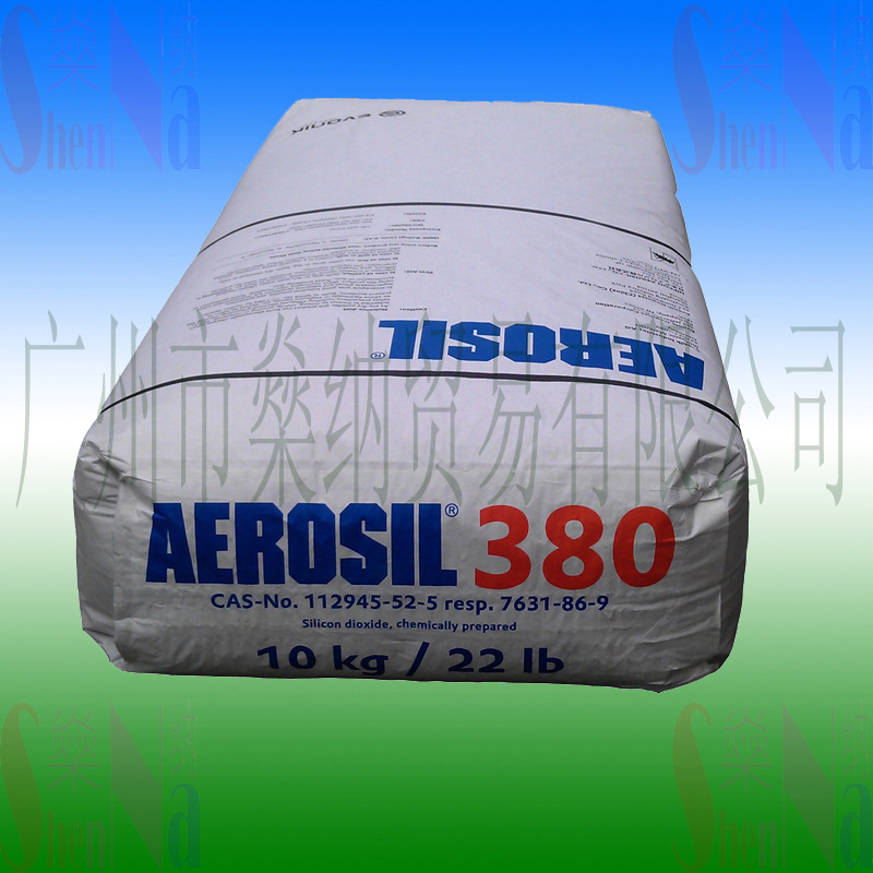 气相二氧化硅白碳黑A380适用液体系统粘合剂等的流变触变性控制