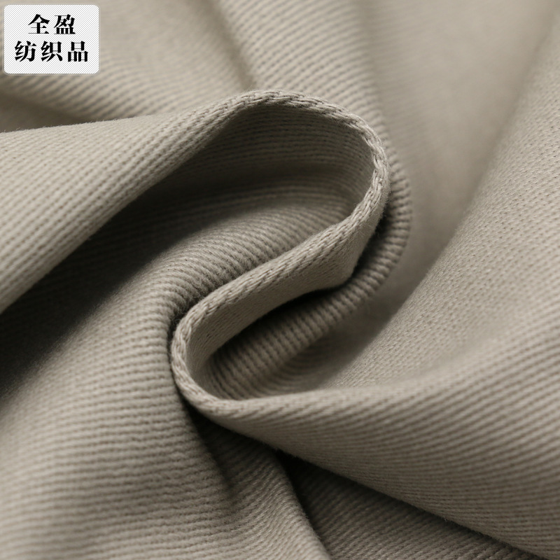 Cross-Border factory spot 16*12 + 70D autumn and winter plain cotton stretch yarn card breathable shirt fabric wholesale