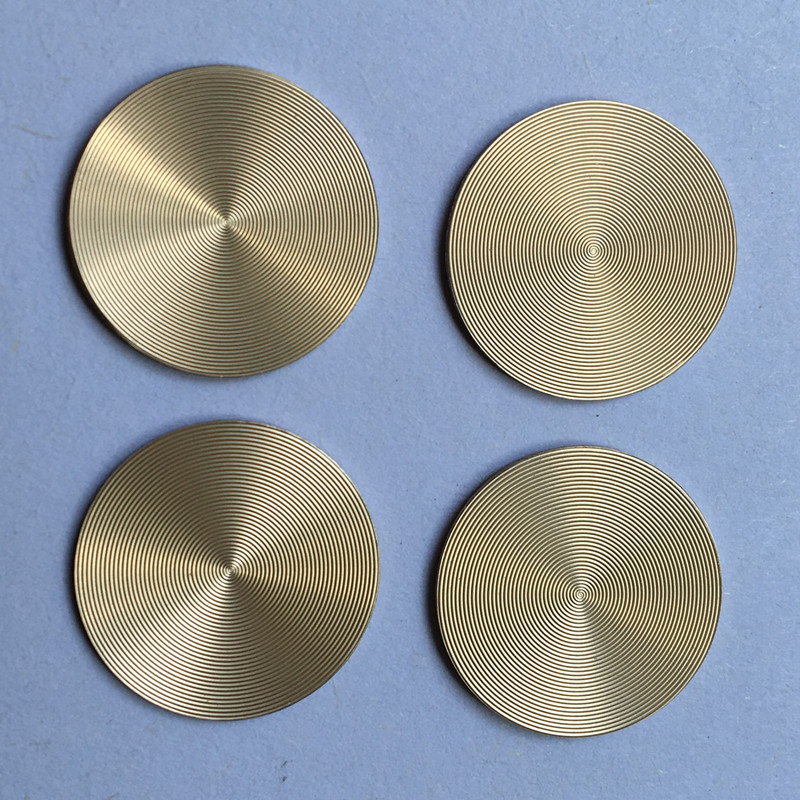 深圳厂家订做铝片CD纹按键 氧化铝片贴标 镭雕LOGO车纹铭牌