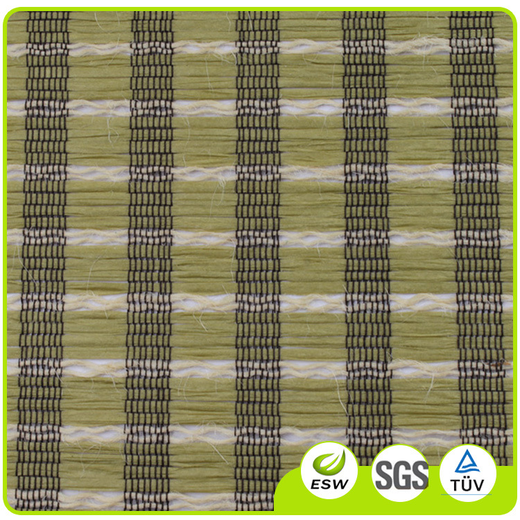 专业批发多功能性工艺面料 草工艺纸草布 墙纸卷帘特材