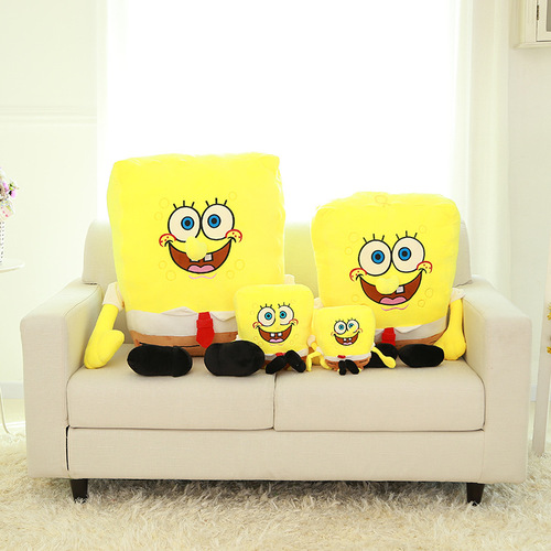 New plush toy Patrick Star Spongebob doll cloth doll pillow creative birthday gift factory direct sale