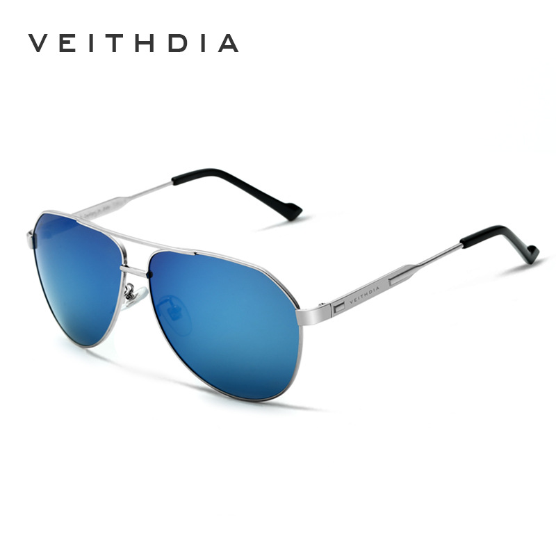 Hombres polarizados gafas de sol coloridas Rana espejo 3562