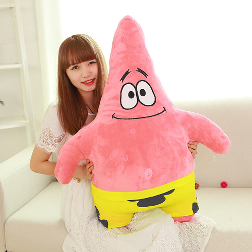 New plush toy Patrick Star Spongebob doll cloth doll pillow creative birthday gift factory direct sale