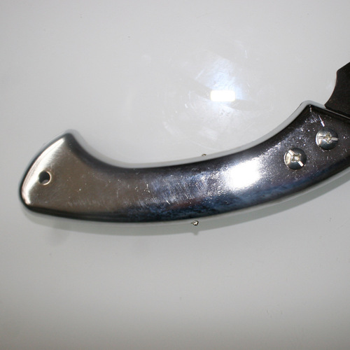 Hardware garden agricultural tools 350# electroplated three-sided grinding head steel handle hand saw bent handle saw iron saw branch saw blade saw