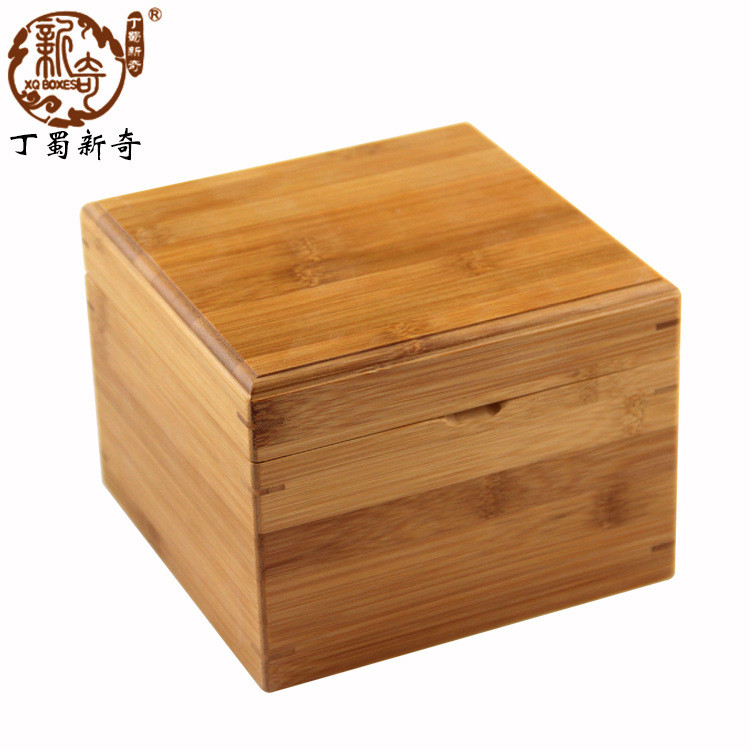 精品礼品包装盒小巧高档竹盒厂家 天然竹盒内衬工艺品