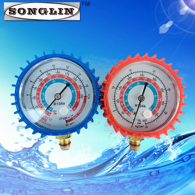制冷表高压加氟表 家用空调工具汽车空调加雪种空调氟利昂冷媒表