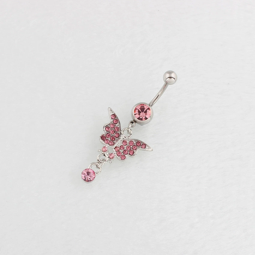 Физиологическое пирсинг пупка из нержавеющей стали, Aliexpress, ebay