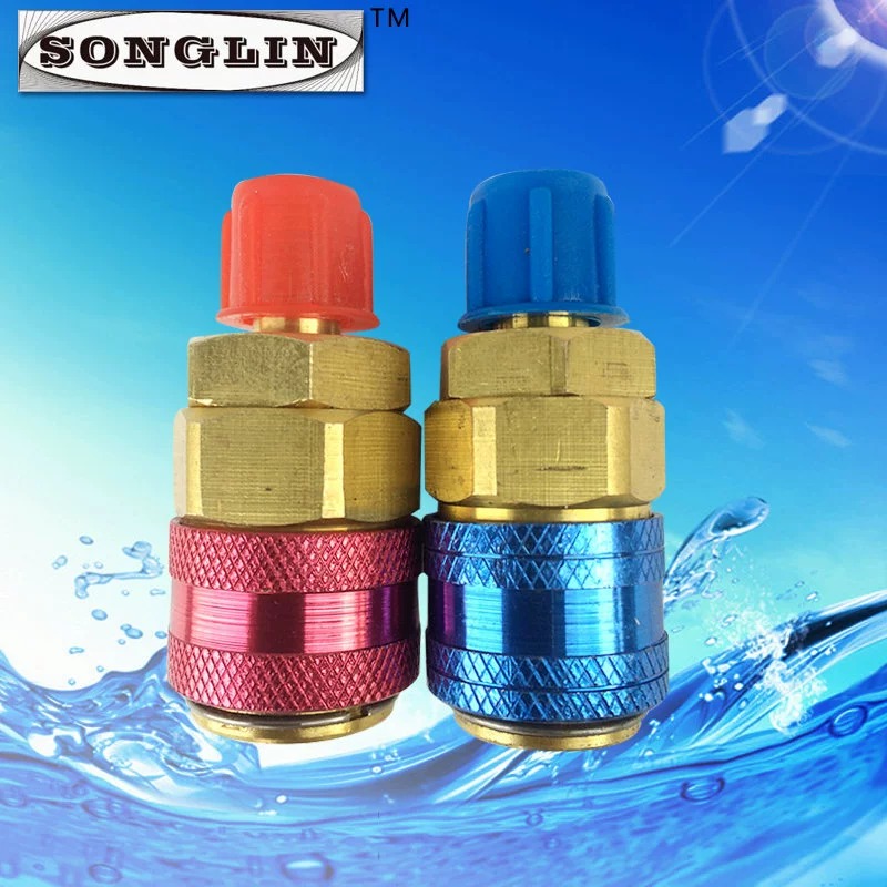 Соединитель направляющей группы счетчика хладагента нерегулируемый разъем счетчика холодильного оборудования высокого давления снегомер разъем высокого и низкого давления оптом