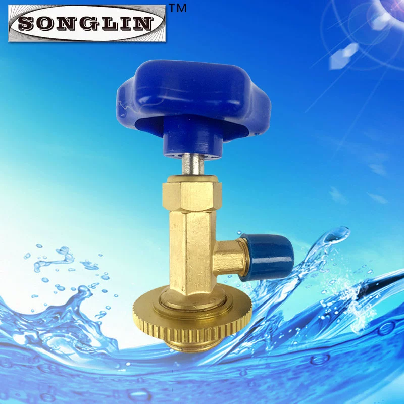 Кондиционирование воздуха фторидный измеритель Хладагента Охладитель 339 открывалка для бутылок Снежный хладагент манометр открытие клапана оптовые поставки