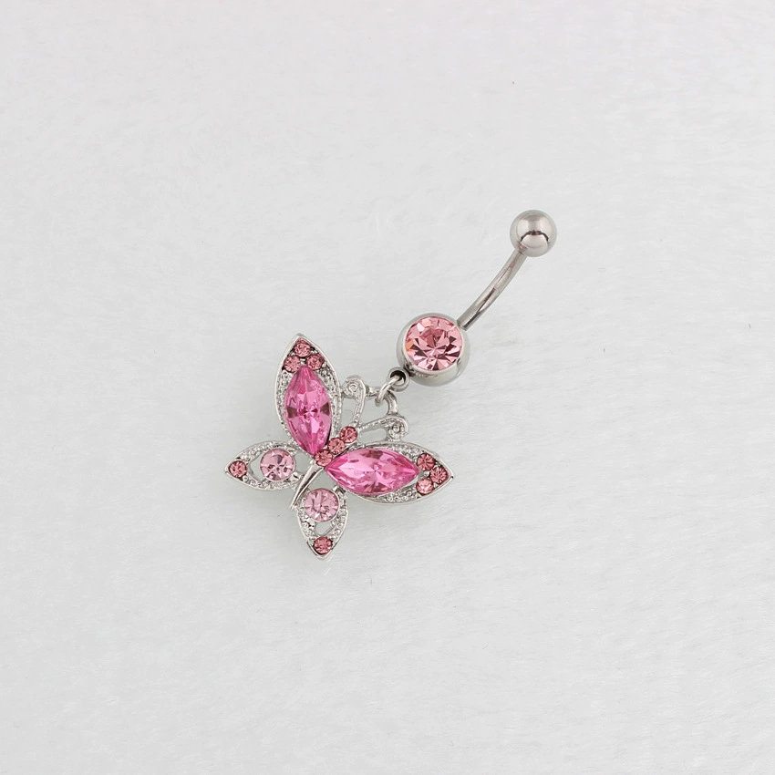 Physiological belly button piercing stainless steel, Aliexpress