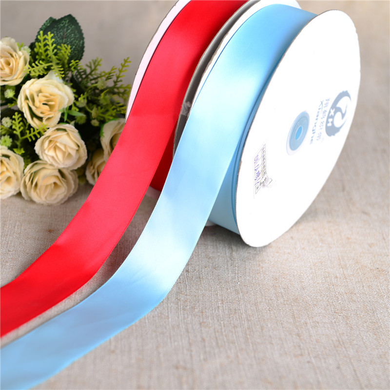 12分3.8cm翔鹤涤纶带礼盒礼品包装丝带批发蝴蝶结花边专用加厚款