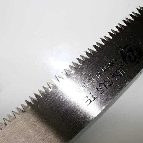 Hardware garden agricultural tools 350# electroplated three-sided grinding head steel handle hand saw bent handle saw iron saw branch saw blade saw