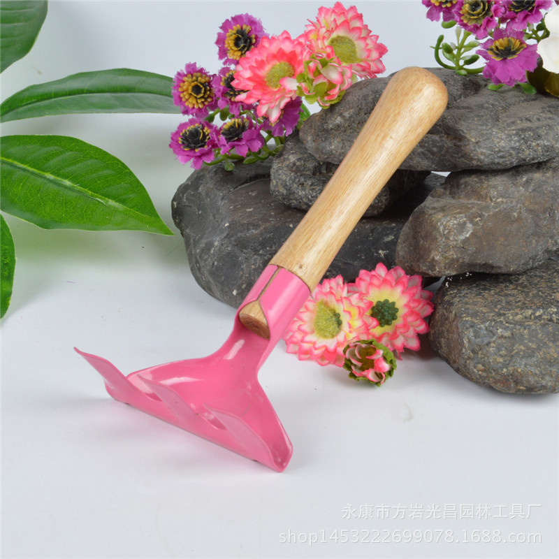 迷你儿童园艺工具 园林工具耙子 儿童小铁耙 家庭栽花园艺工具