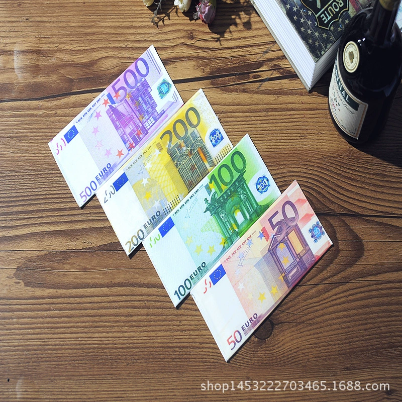 Creative coins, wallet for men and women, print