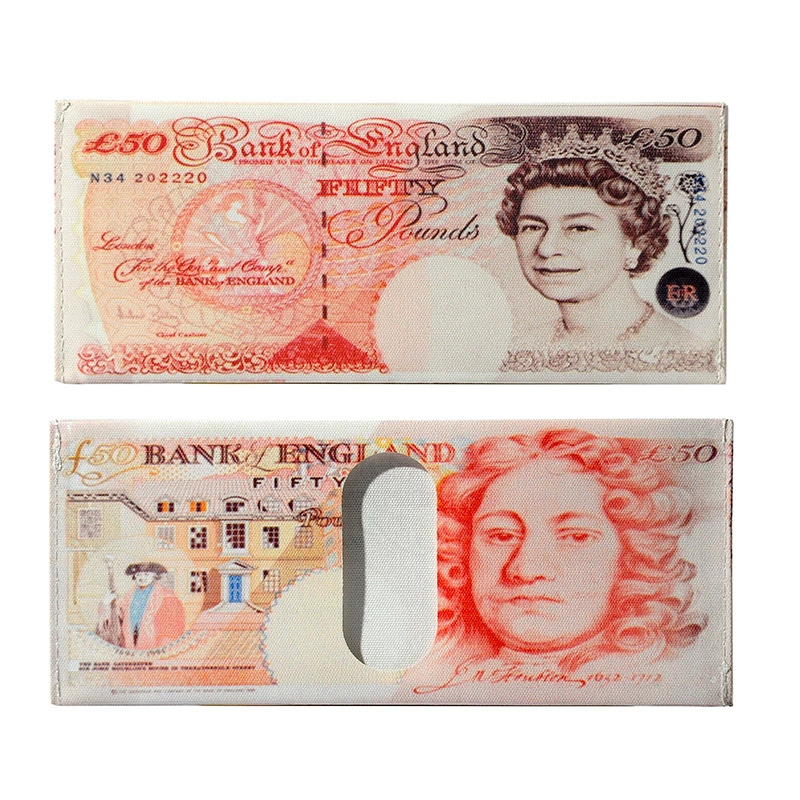Creative coins, wallet for men and women, print