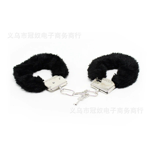 Black plush simulation hand
