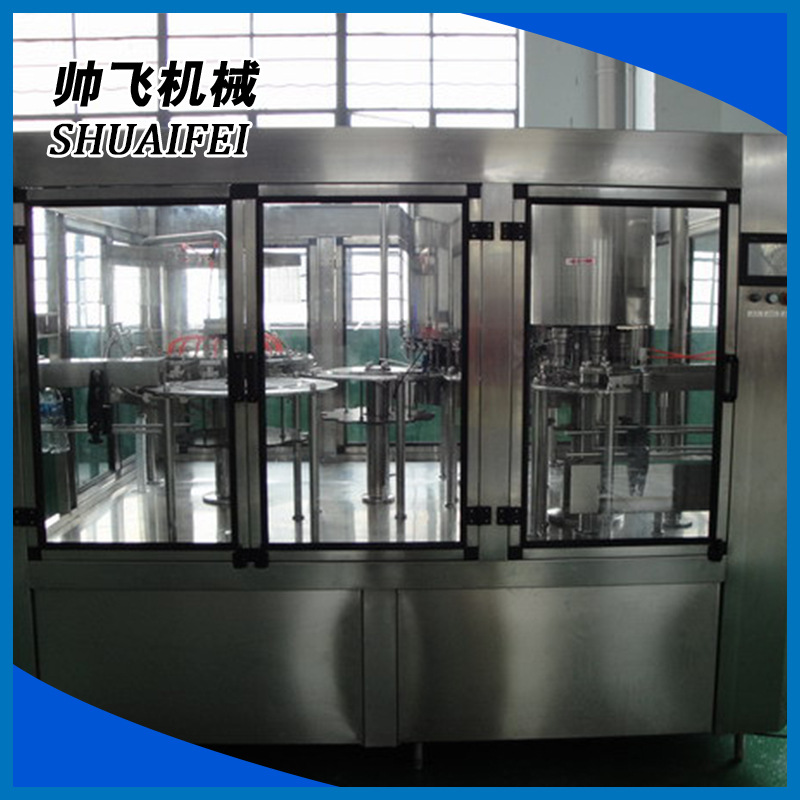 厂家生产 自动液体灌装机 纯净水灌装机 饮料灌装机 全自动液体