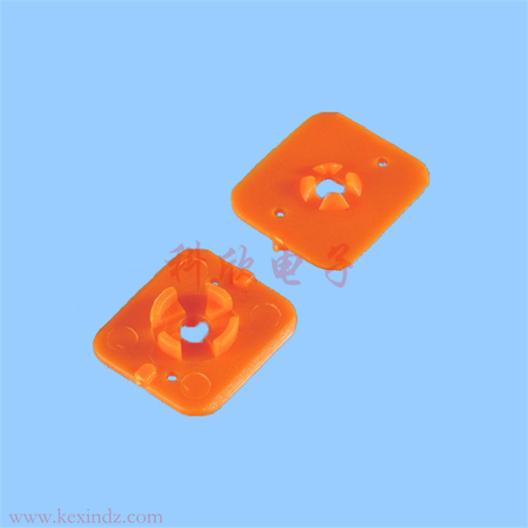厂家大量现货供应PCB台湾钻孔机锣机橙色小孔压力脚垫片 垫片配件