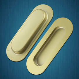 304不锈钢暗拉手隐形嵌入式抽屉拉手简约厨房移门PVD五金橱柜家居