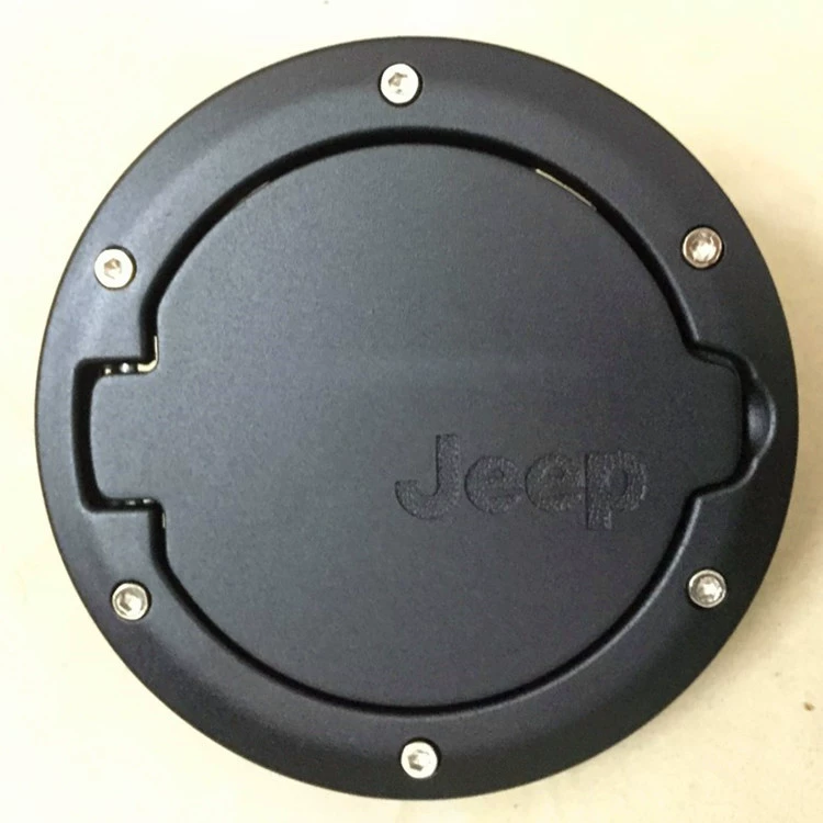Подходит для Jeep 07-17 Wrangler, крышка масляного бака из алюминиевого сплава, черный серебристый, двухдверный и четырехдверный