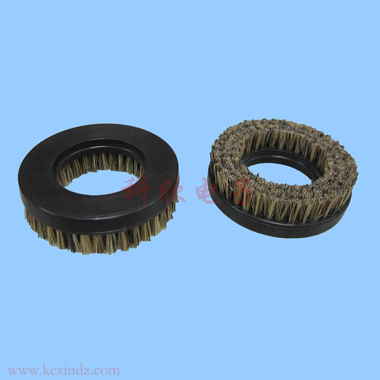 专业现货供应PCB成型机无胶圈毛刷50mm 通用溢辉锣机