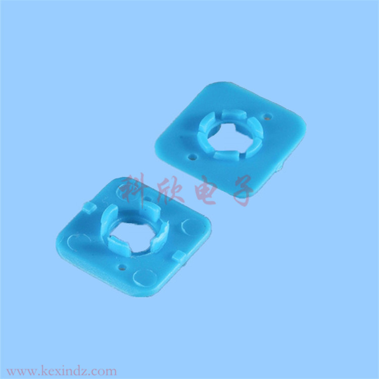 现货直销大量PCB钻孔机蓝色大孔压脚垫片  PCB设备配件