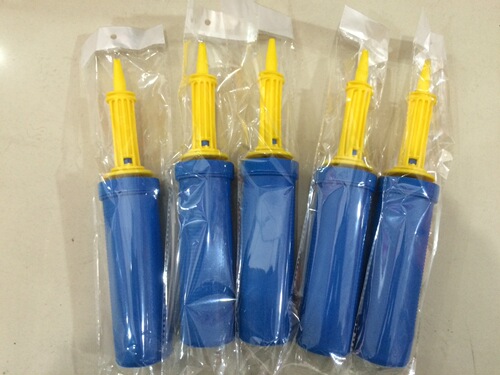 Manufacturer wholesale 30 cm two-way balloon hand pump portable mini multi-functional plastic pump