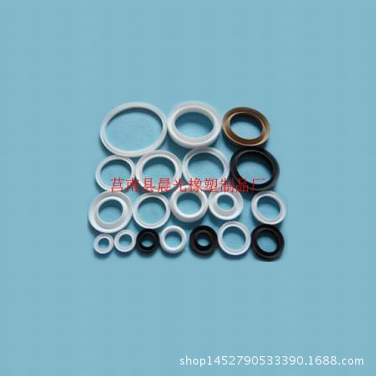 厂家出售聚四氟乙烯垫圈 耐高温耐磨密封圈 硅橡胶密封垫圈加工