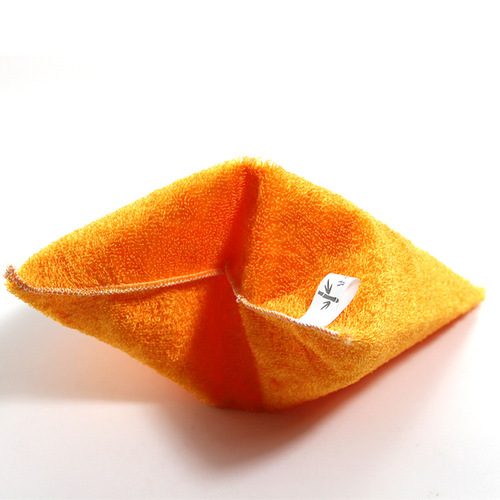 Nanzhu First Generation Plant Fiber Dishwashing Cloth Double Layer Thickened Oil-Free Kitchen Rag 30*27 Color