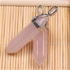 Quartz, organic agate crystal, bullet, necklace, pendant, wholesale