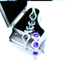 秋冬新娘时尚韩版镶钻手链水晶手饰生日礼物淘宝货源