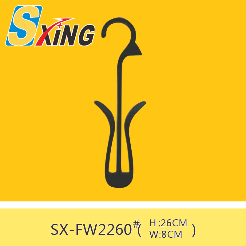 厂家销售 黑色SX-FW2260拖鞋展示挂钩 鞋挂钩
