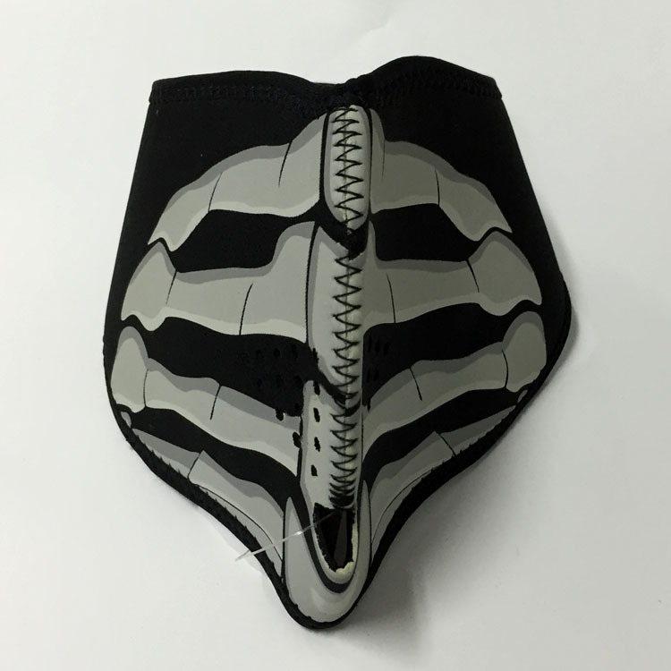 厂家供应 潜水料防护面罩 户外骑行面罩 防毒面罩 防风防寒