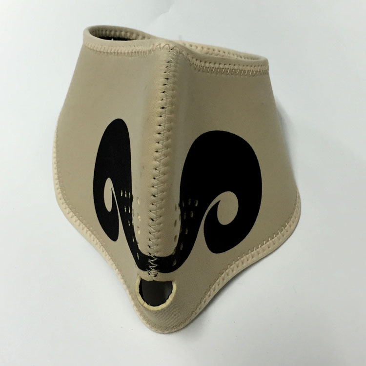 厂家供应 环保无味潜水料防雾骑行口罩 户外出行防护热转印面罩