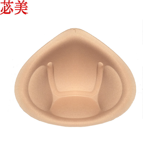 Melody cross-border right triangle sponge pad insert bra pad to adjust breast height price per piece