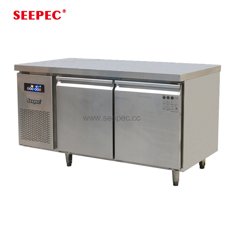 SEEPEC希派克 双门风冷双温工作台冰箱 厂家批发  全国联保