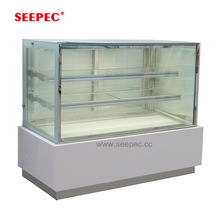 日式蛋糕柜 立式二层白色直角蛋糕柜 全国联保商用 甜品展示柜