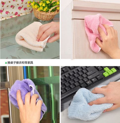 Non-stick rag, dishwashing cloth, multifunctional fiber scouring pad, cleaning cloth, gift manufacturer wholesale