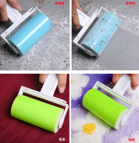 Medium roller lint remover washable pet hair plastic lint roller clothing dust remover multifunctional hair remover
