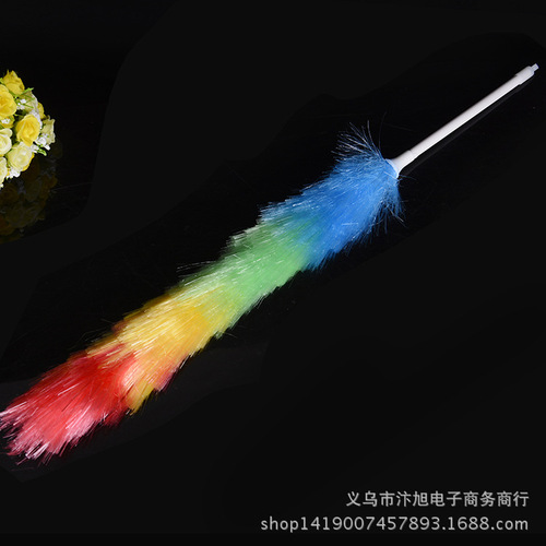 Factory direct supply of ultra-fine dust-removing feather duster wholesale household cleaning brush 2 yuan store department store dust duster, table