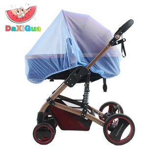 Stroller Mosquito Net (DaXiGua) Universal Cover, 100% Polyester Mesh, Full & Small Sizes