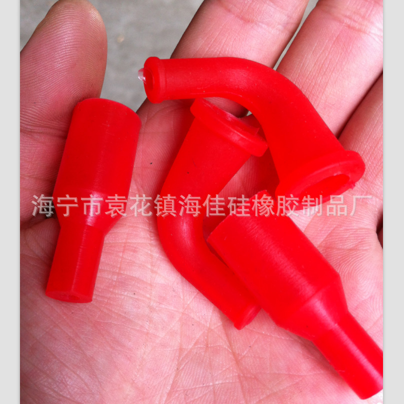 浙江海宁厂家可加工生产高抗撕耐磨耐高温工业硅胶套管硅胶接头套