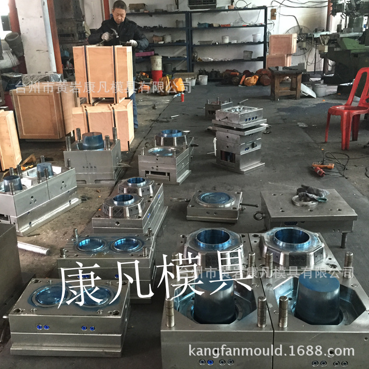 注塑塑料模具，一出二 塑料包装桶模具  油漆桶模具