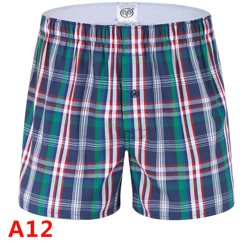 Lin Hengxiang algodón sueltos calzoncillos de los hombres verano casa casual impreso Arro pantalones cortos pantalones de los hombres al por mayor