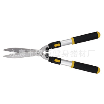 专业生产出口产品篱笆剪 草剪，园林剪刀铝管伸缩整篱剪