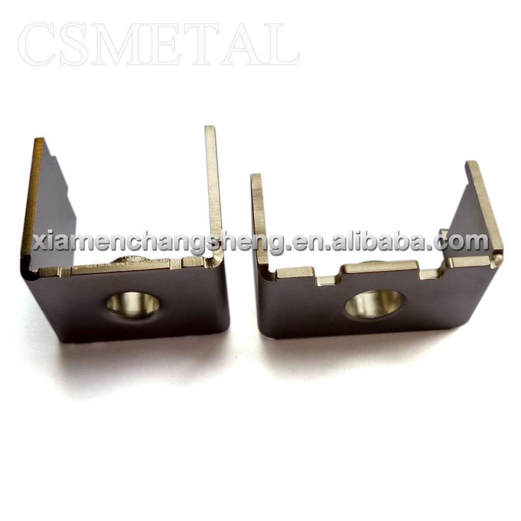 功能件精密五金冲压 电动汽车高压直流继电器 U型轭铁