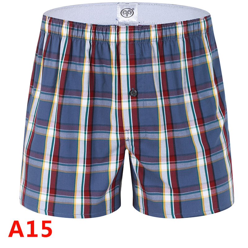 Lin Hengxiang algodón sueltos calzoncillos de los hombres verano casa casual impreso Arro pantalones cortos pantalones de los hombres al por mayor