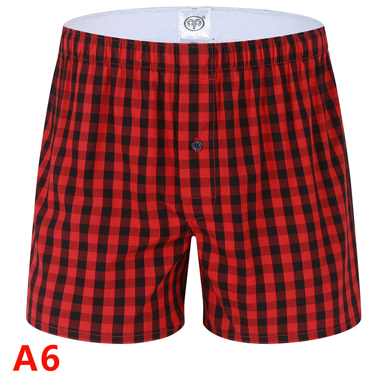 Lin Hengxiang algodón sueltos calzoncillos de los hombres verano casa casual impreso Arro pantalones cortos pantalones de los hombres al por mayor