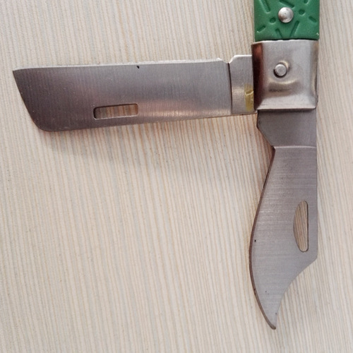 Garden agricultural tools, evergreen tree dual-purpose budding knife, gardening handmade knife, fruit tree grafting knife, seedling budding device